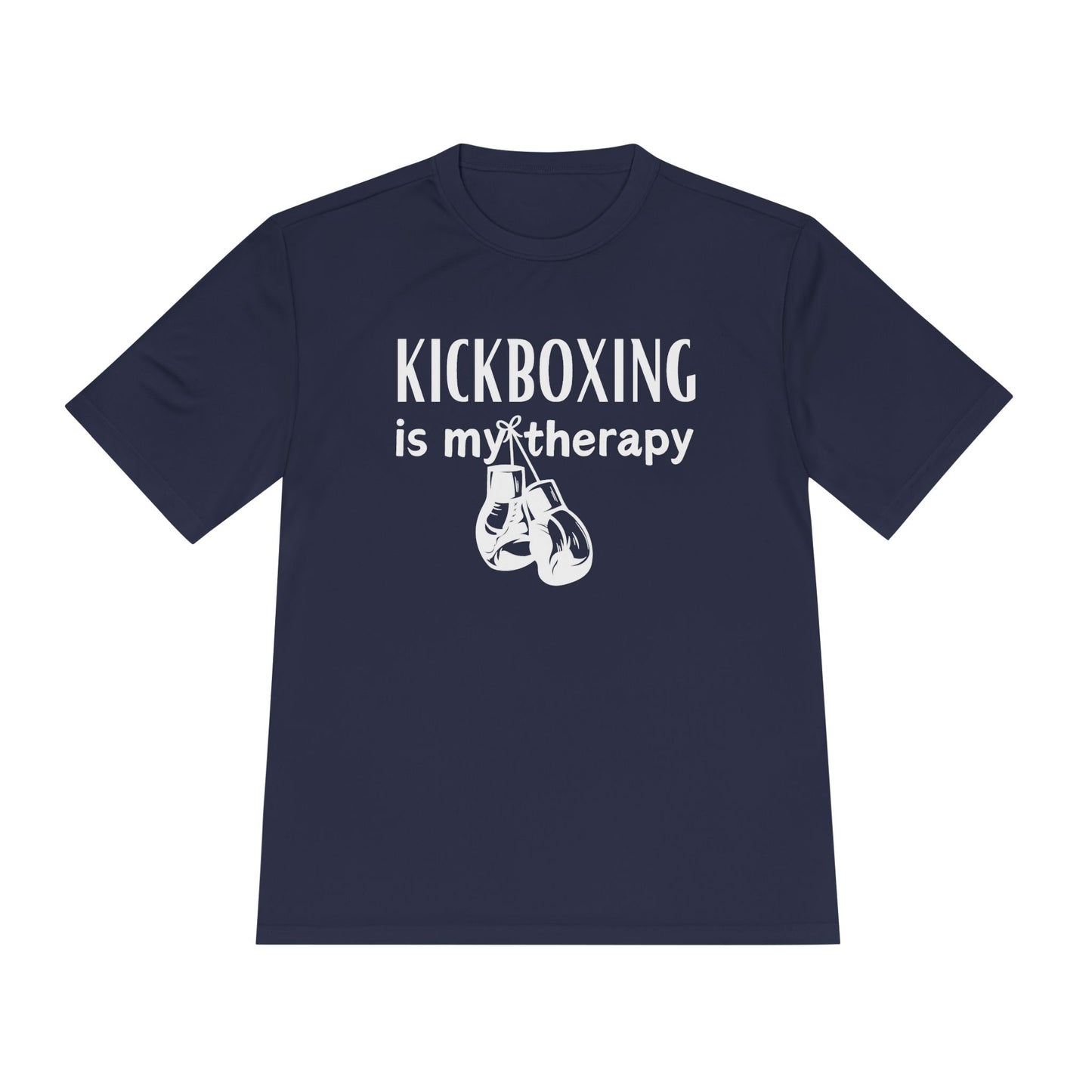 Kickboxing is my Therapy -Unisex Moisture Wicking Tee