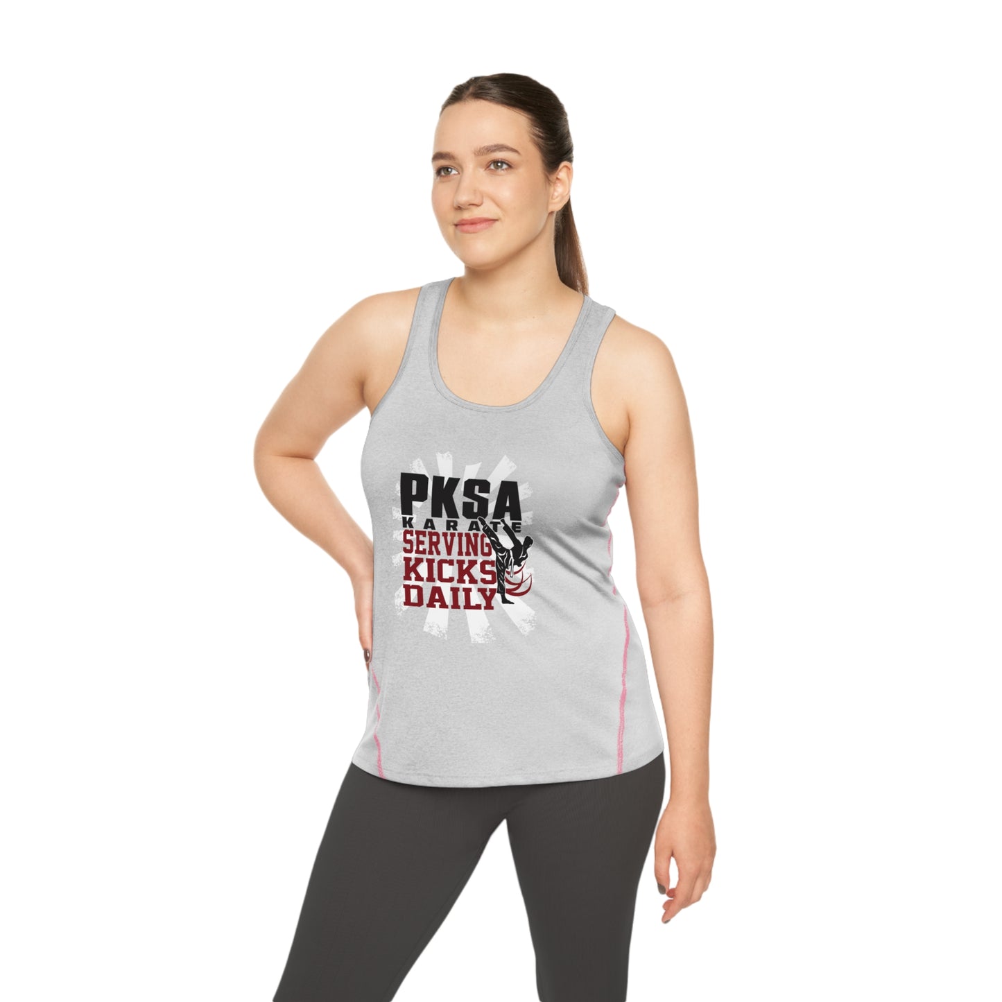 PKSA Serving Kicks Daily Women's Racerback Sports Top