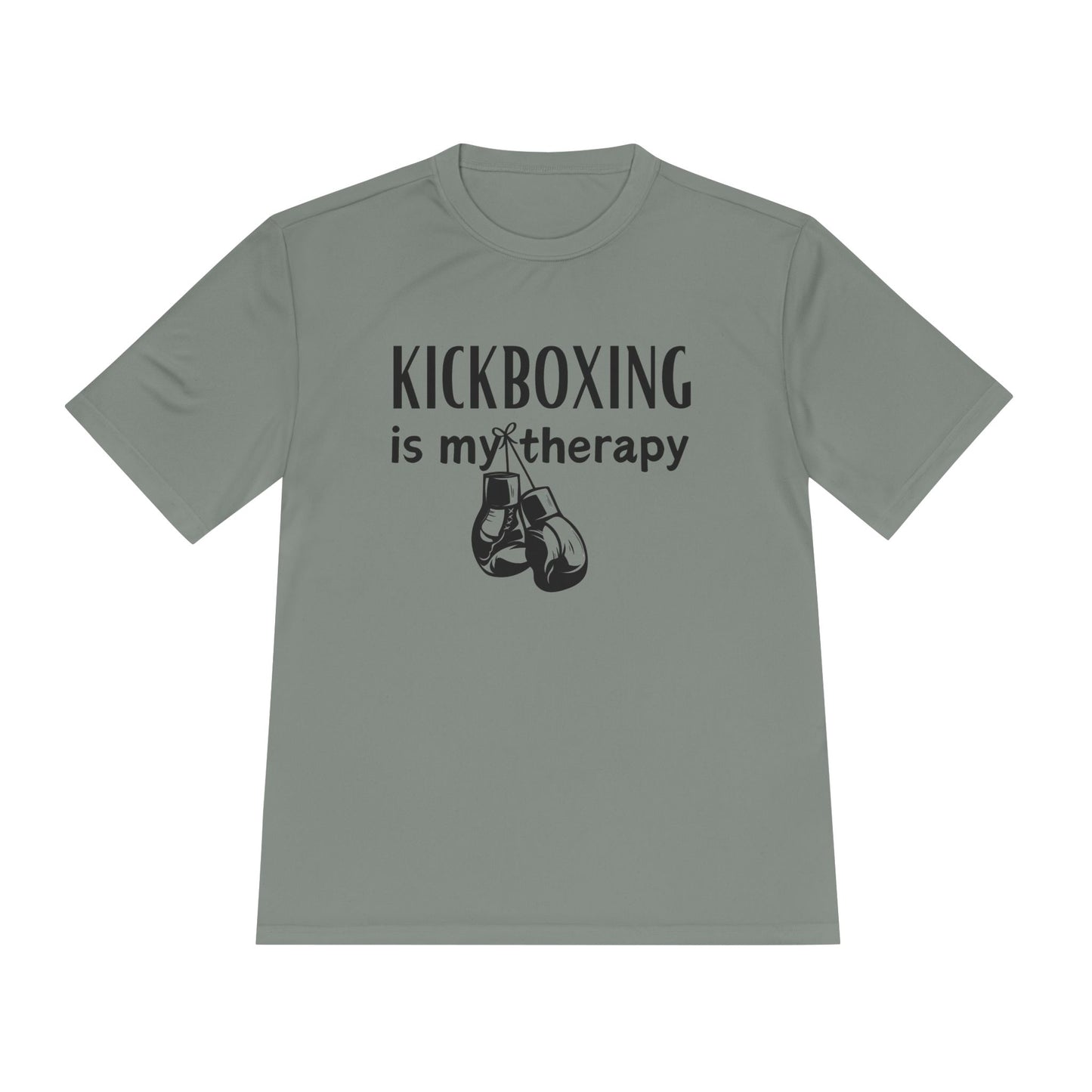 Kickboxing is my Therapy -Unisex Moisture Wicking Tee