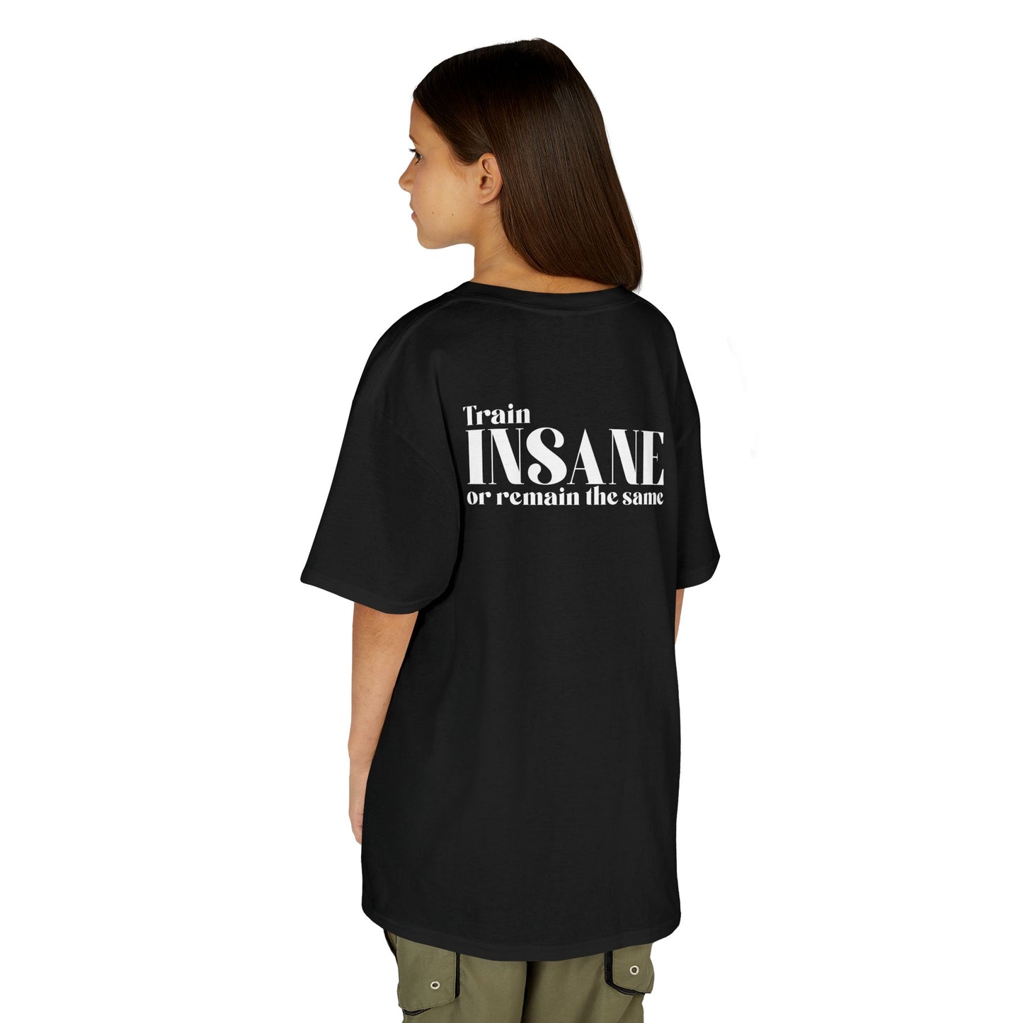 Black Belt Train Insane Kids Tee