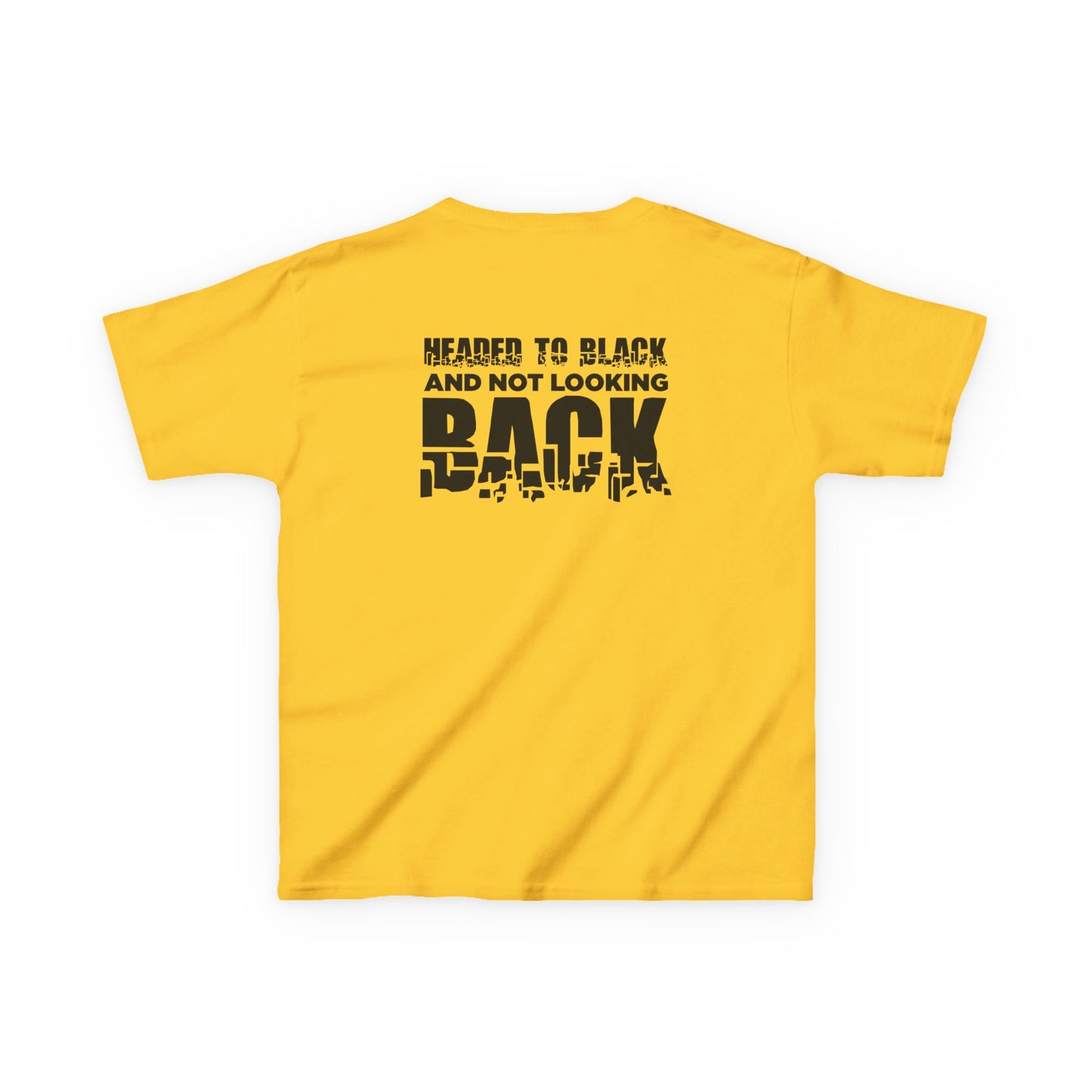 Dragon Yellow Belt Headed to Black Kids Tee