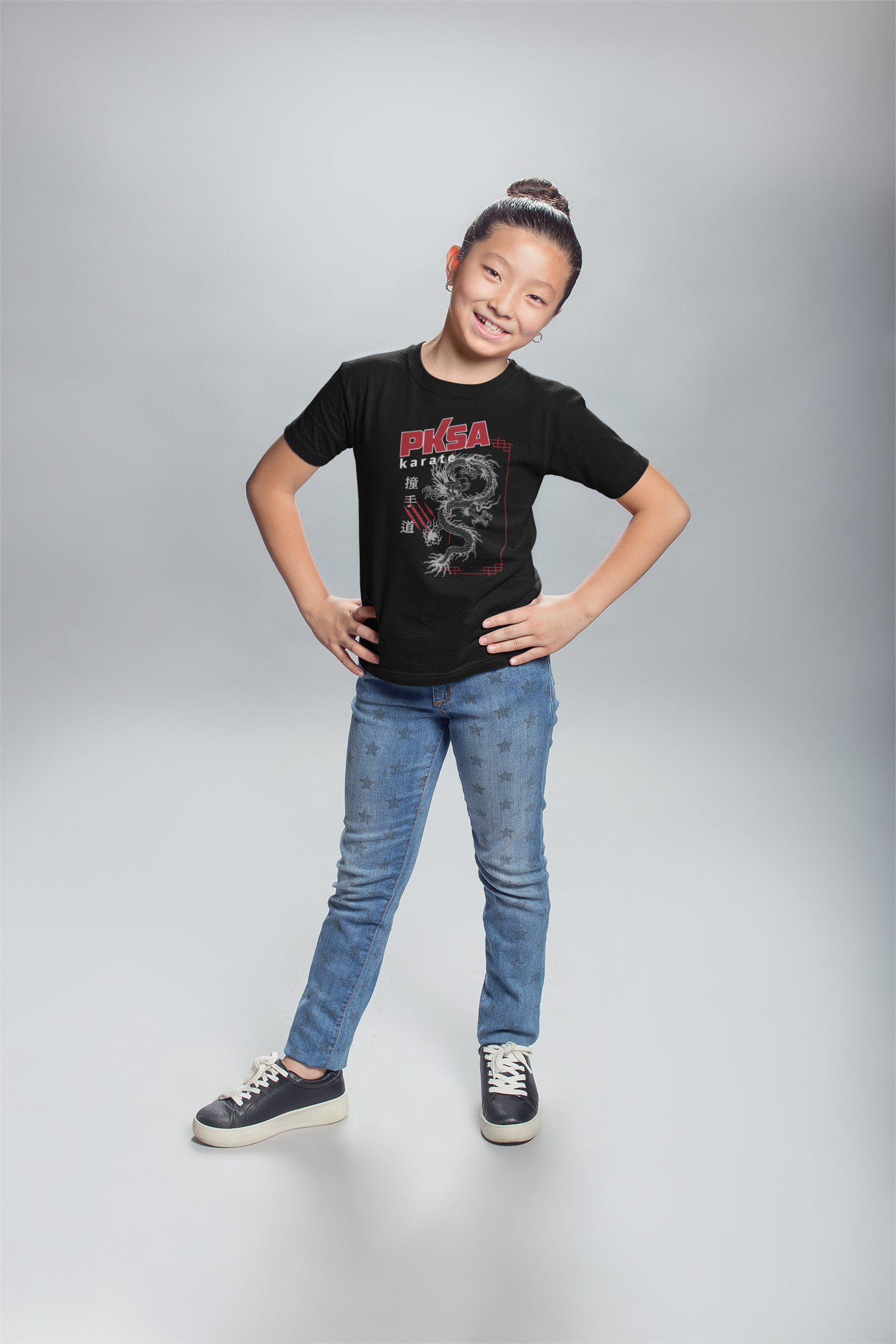 Black Dragon PKSA Karate Kids Tee