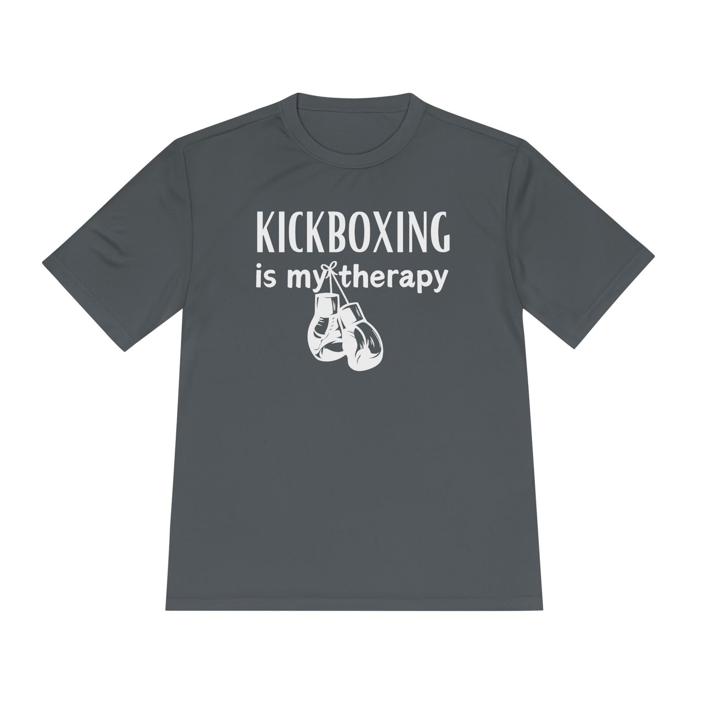 Kickboxing is my Therapy -Unisex Moisture Wicking Tee