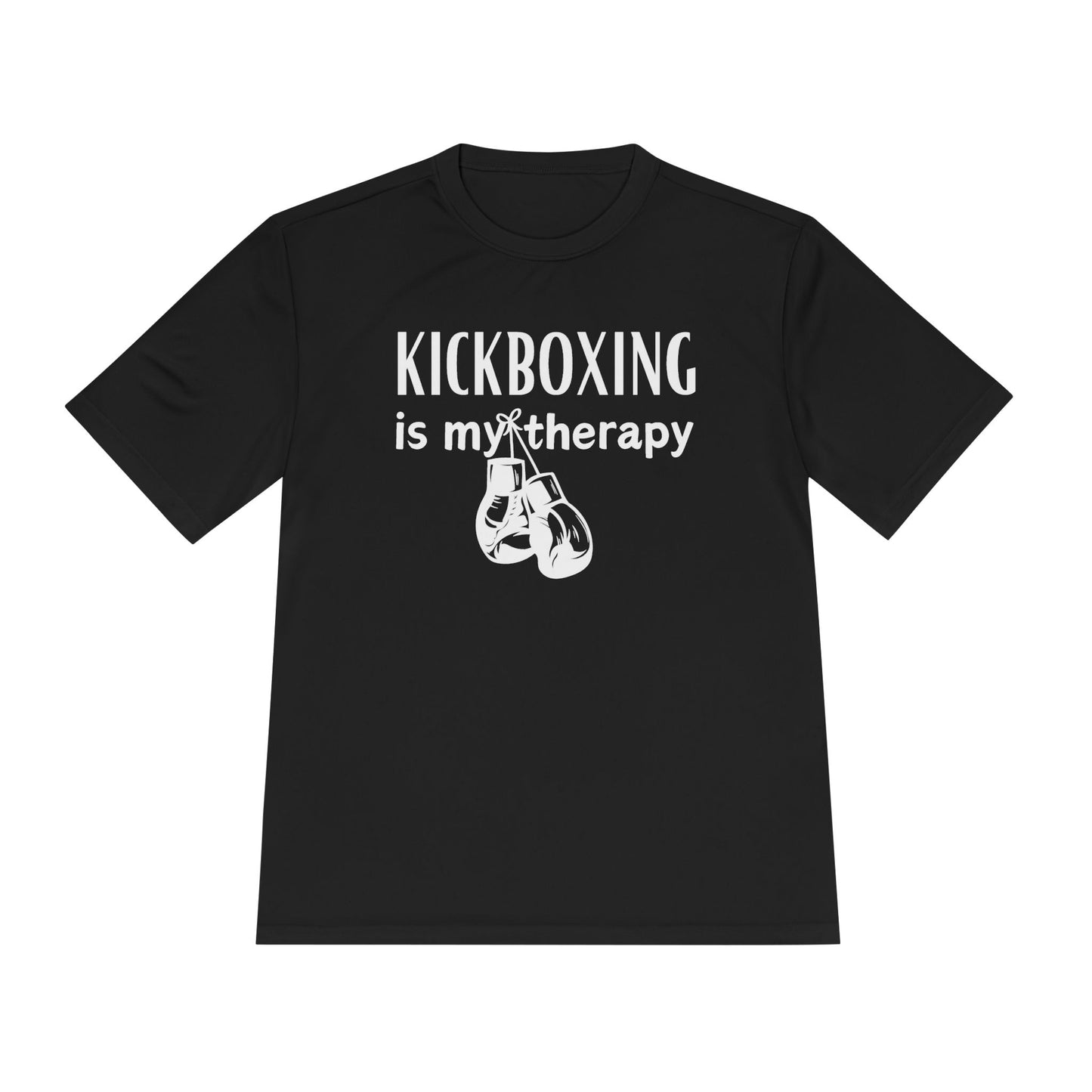 Kickboxing is my Therapy -Unisex Moisture Wicking Tee