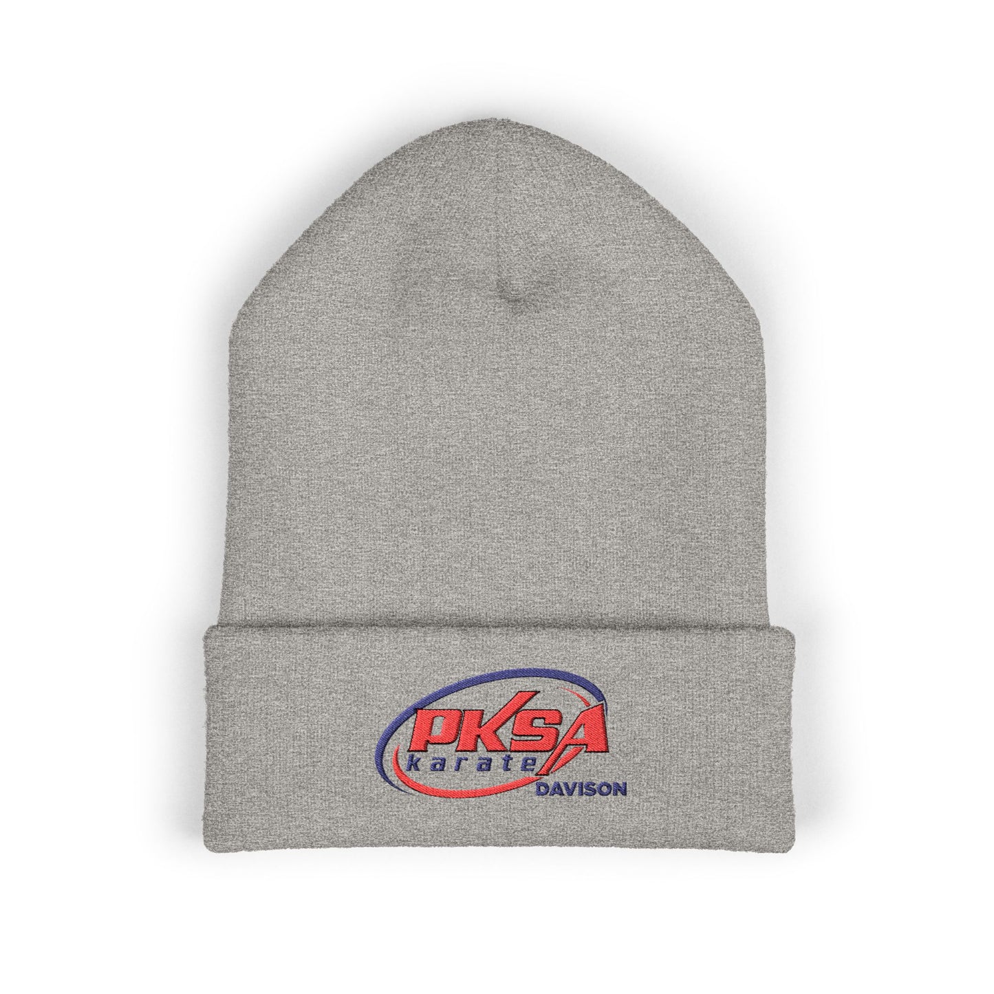 PKSA Embroidered Classic Cuffed Beanie for Karate Enthusiasts