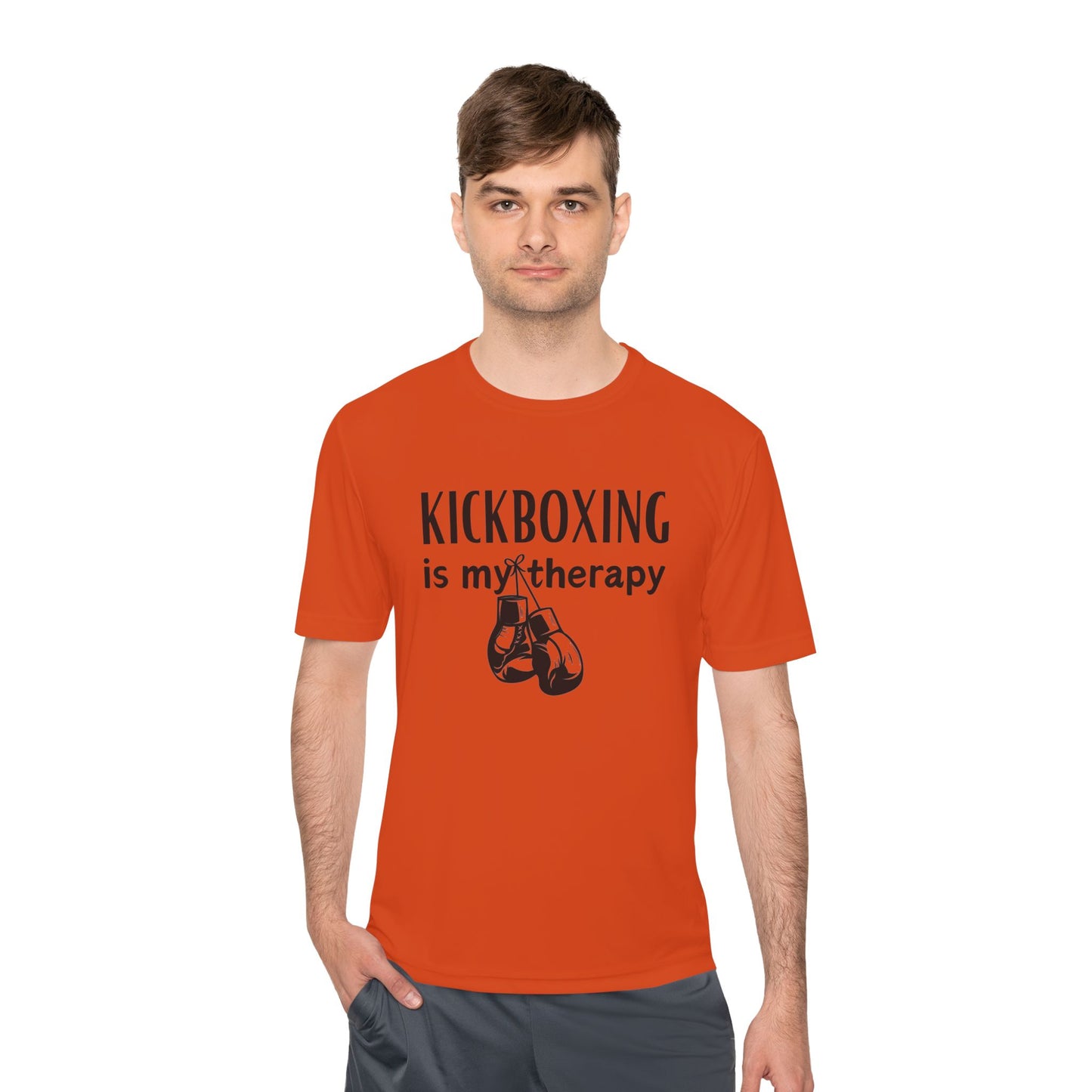 Kickboxing is my Therapy -Unisex Moisture Wicking Tee