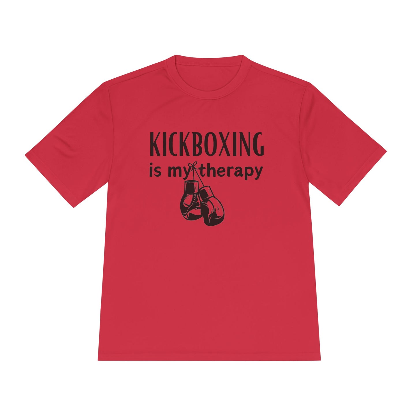 Kickboxing is my Therapy -Unisex Moisture Wicking Tee
