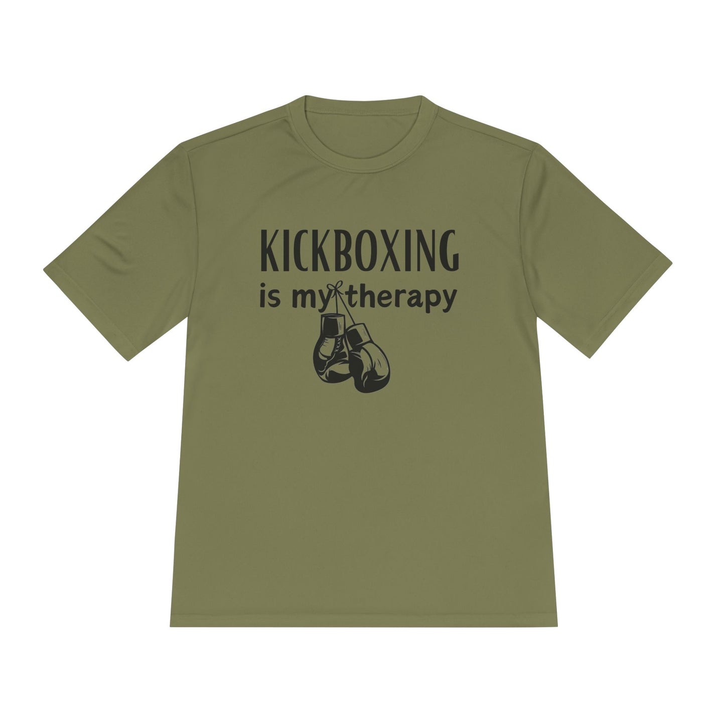 Kickboxing is my Therapy -Unisex Moisture Wicking Tee