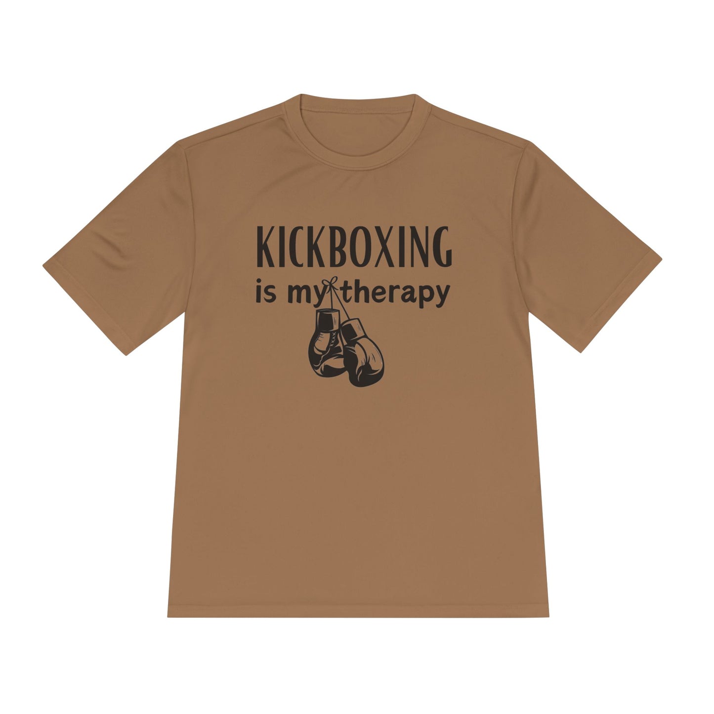 Kickboxing is my Therapy -Unisex Moisture Wicking Tee
