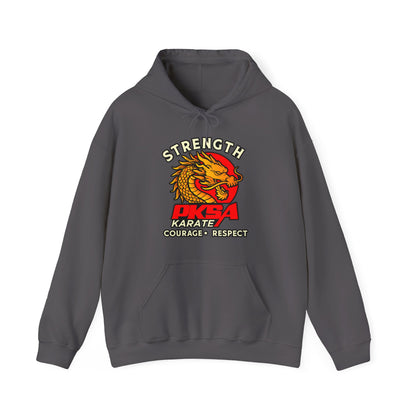 Strength, courage, Respect Dragon Unisex Heavy Blend™ Hooded Sweatshirt