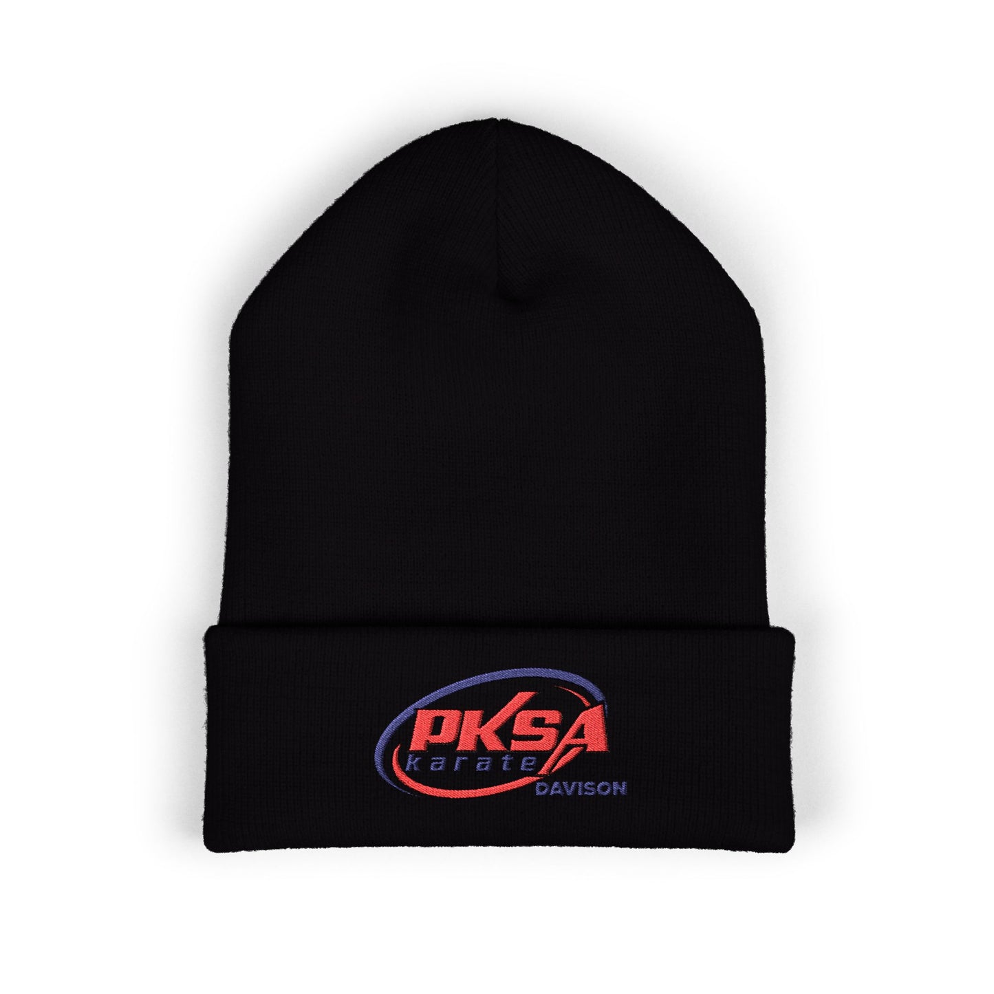 PKSA Embroidered Classic Cuffed Beanie for Karate Enthusiasts