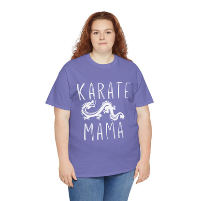 Karate Mama Dragon Unisex Heavy Cotton Tee