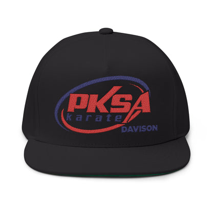 Embroidered Karate Flat Bill Cap | PKSA Davison