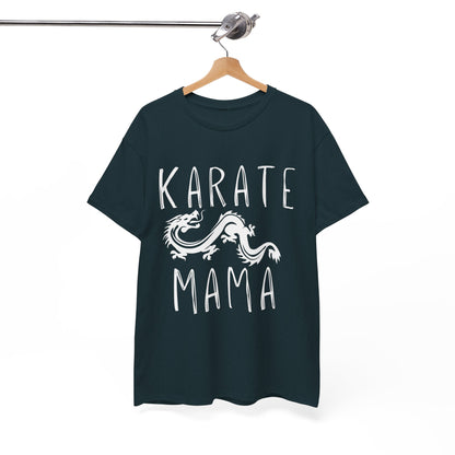 Karate Mama Dragon Unisex Heavy Cotton Tee