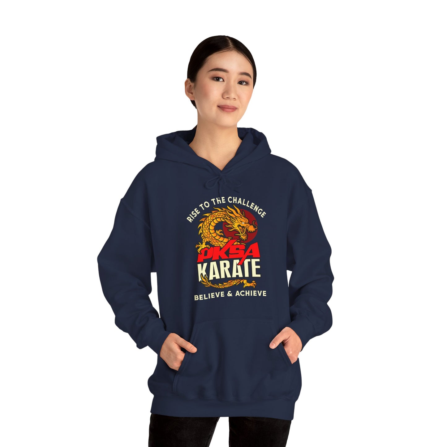 Rise to the ChallengeDragon Unisex Heavy Blend™ Hooded Sweatshirt