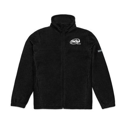 Unisex Embroidered Columbia Fleece Jacket - Cozy Outdoor Wear
