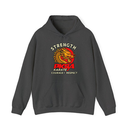Strength, courage, Respect Dragon Unisex Heavy Blend™ Hooded Sweatshirt