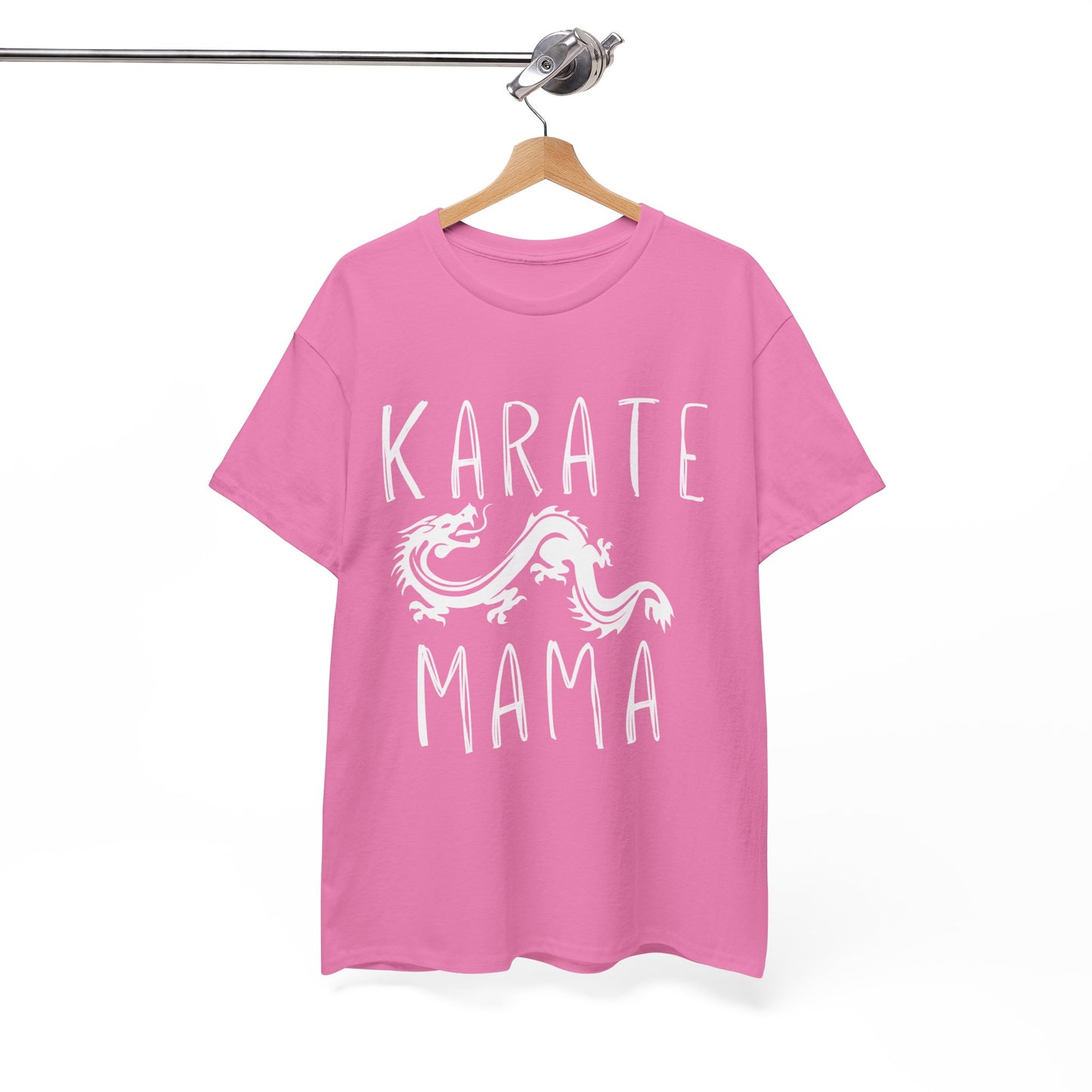 Karate Mama Dragon Unisex Heavy Cotton Tee