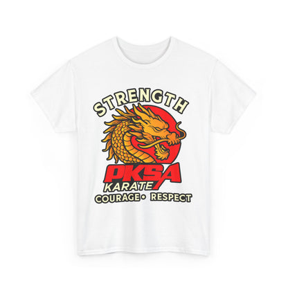 Strength Courage Respect Dragon PKSA Adult T-Shirt- Multiple color options