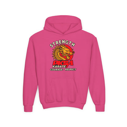 Strength Courage Respect PKSA Youth Heavy Blend Hooded Sweatshirt