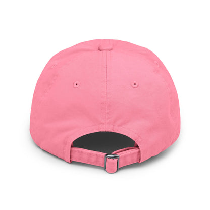 Pink Unisex Distressed Cap - PKSA Karate Logo