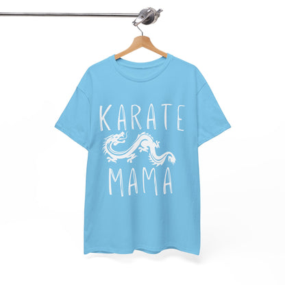 Karate Mama Dragon Unisex Heavy Cotton Tee