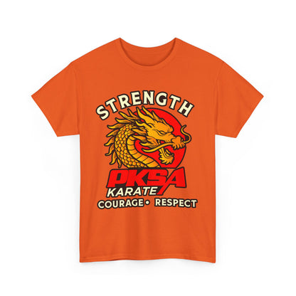 Strength Courage Respect Dragon PKSA Adult T-Shirt- Multiple color options