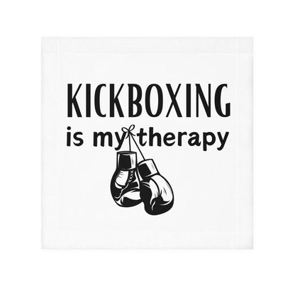 Kickboxing Therapy Face Towel - Sporty Gym Accessory for Fitness Enthusiasts