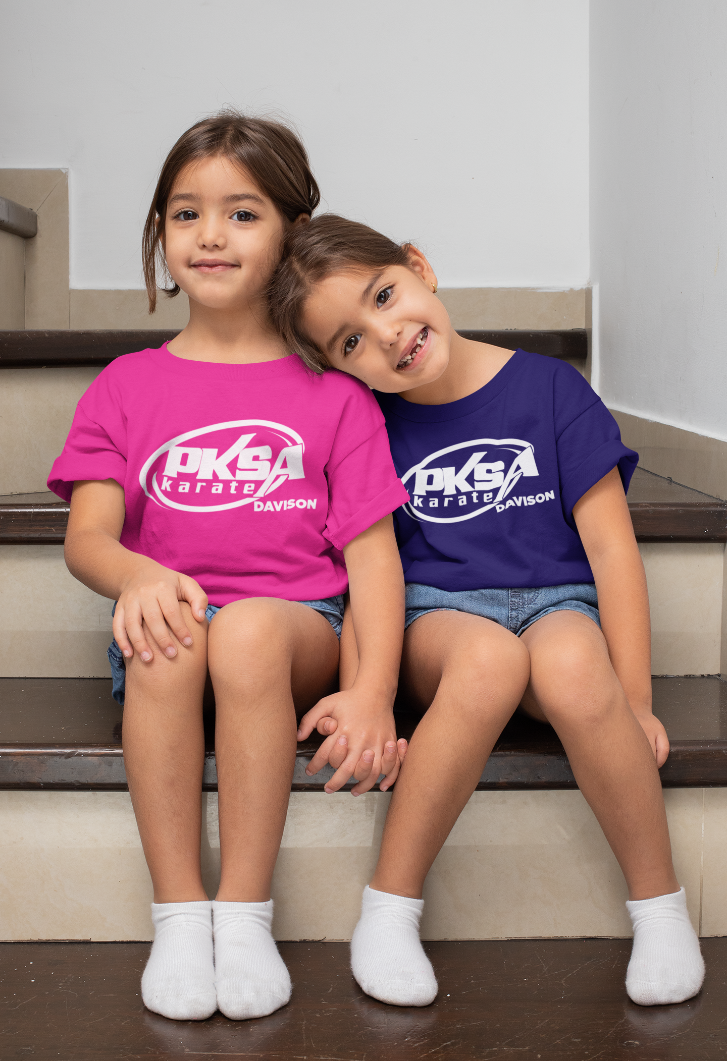 Pink and Purple PKSA Kids Tee