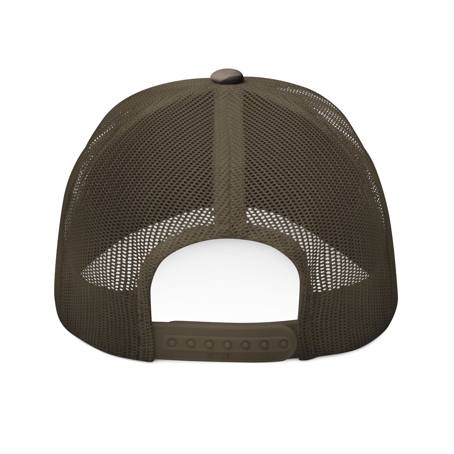 Embroidered Camouflage Trucker Hat for Outdoor Adventurers
