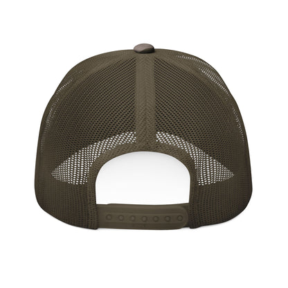 Embroidered Camouflage Trucker Hat for Outdoor Adventurers