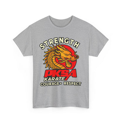 Strength Courage Respect Dragon PKSA Adult T-Shirt- Multiple color options