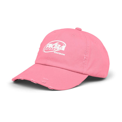 Unisex Distressed Cap - PKSA Karate Logo