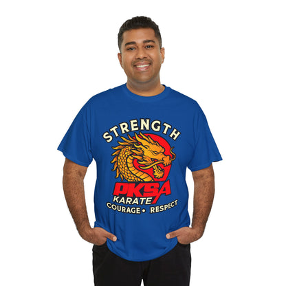 Strength Courage Respect Dragon PKSA Adult T-Shirt- Multiple color options