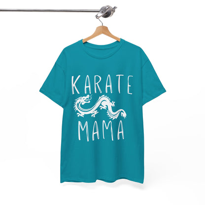 Karate Mama Dragon Unisex Heavy Cotton Tee