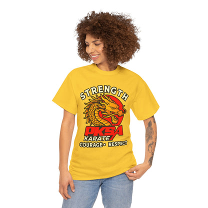 Strength Courage Respect Dragon PKSA Adult T-Shirt- Multiple color options