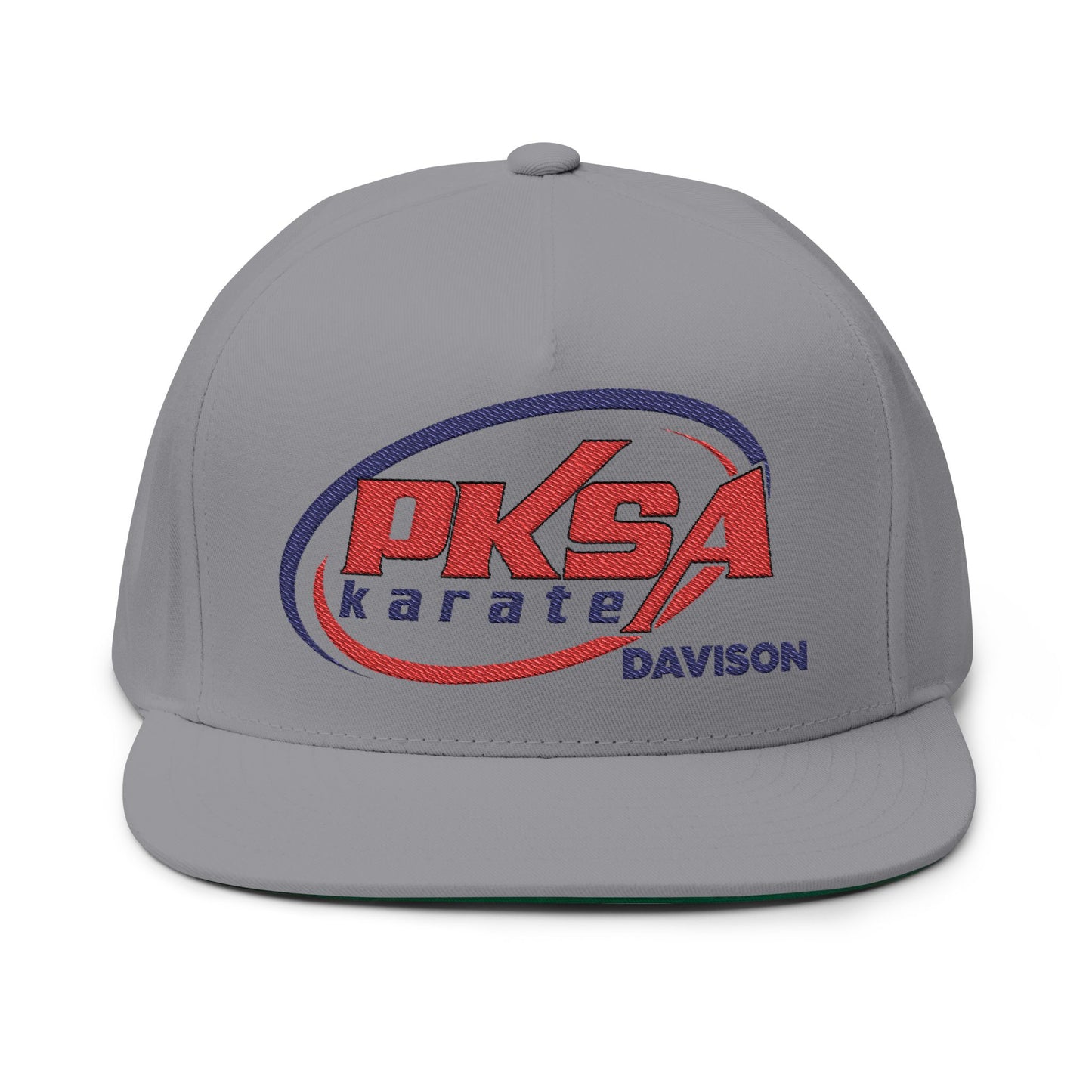 Embroidered Karate Flat Bill Cap | PKSA Davison