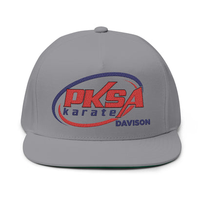 Embroidered Karate Flat Bill Cap | PKSA Davison
