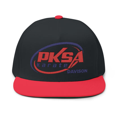 Embroidered Karate Flat Bill Cap | PKSA Davison