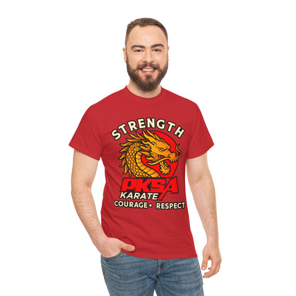 Strength Courage Respect Dragon PKSA Adult T-Shirt- Multiple color options