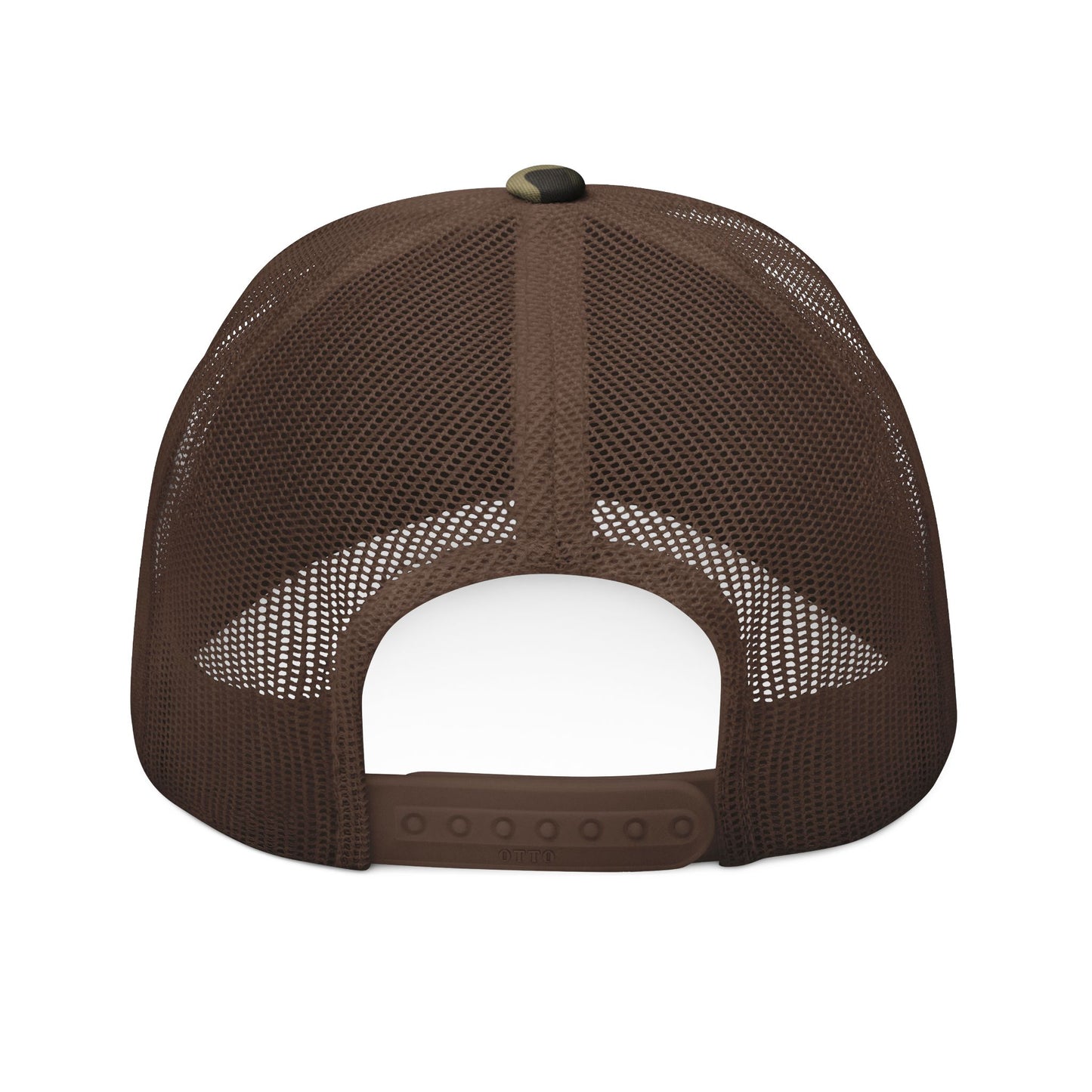 Embroidered Camouflage Trucker Hat for Outdoor Adventurers