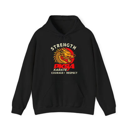 Strength, courage, Respect Dragon Unisex Heavy Blend™ Hooded Sweatshirt